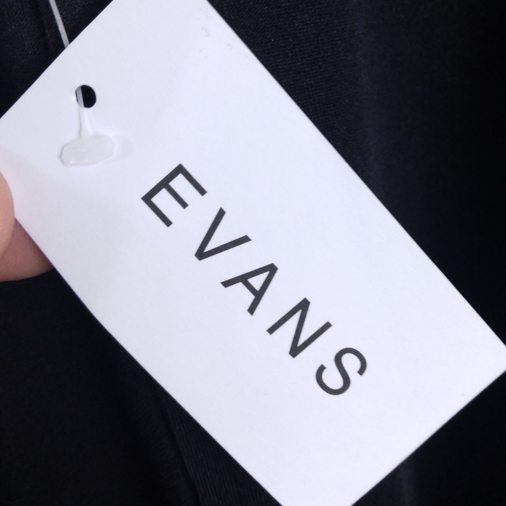 NWT PLUS SIZE FAUX SUEDE COAT BY EVANS $98 - Picture 4 of 6